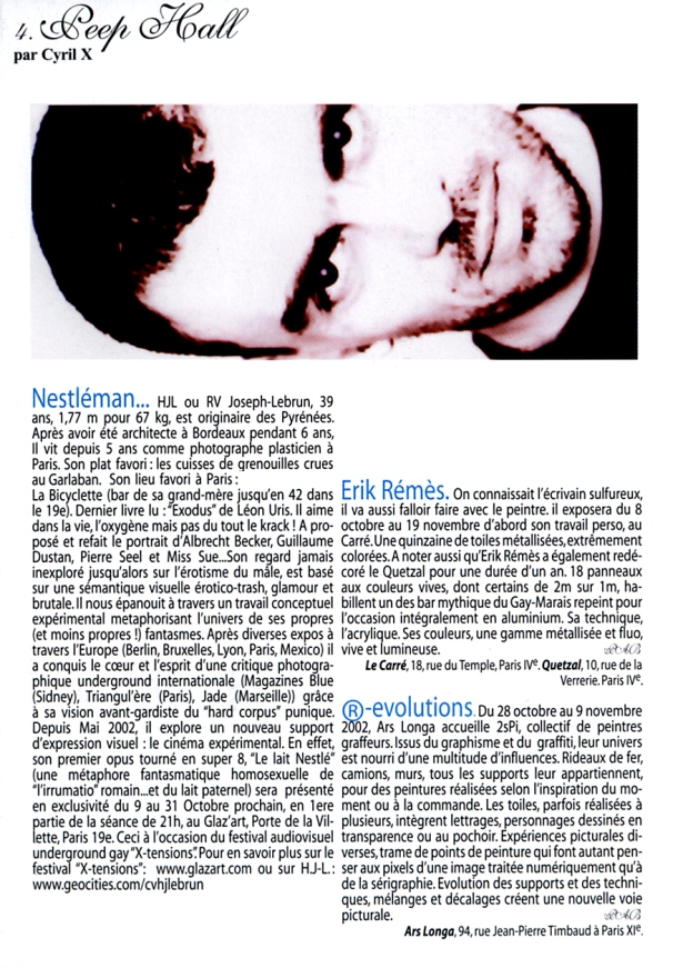 Nestléman, Next #42, octobre 2002 par Cyril X