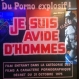 Affiche du film Je suis avide d'hommes (Anne-Marie Tensi, Benoît Archenoul, 1978), exposition Champs d'Amours, Paris 24/06/2019